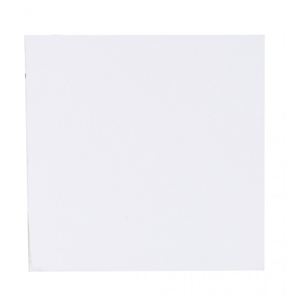 White Laminated plywood backing.
